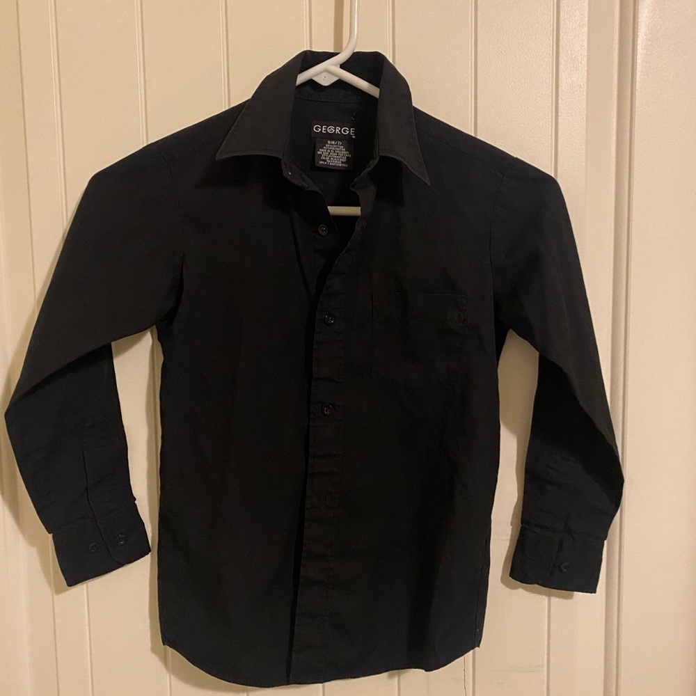 💋George Boys Long Sleeve Button Down Shirt💋